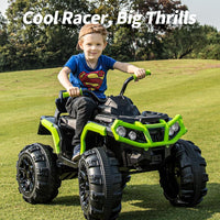 24V Kids ATV 4 Wheeler, Electric ATV Four Wheeler for Big Kids 3-8