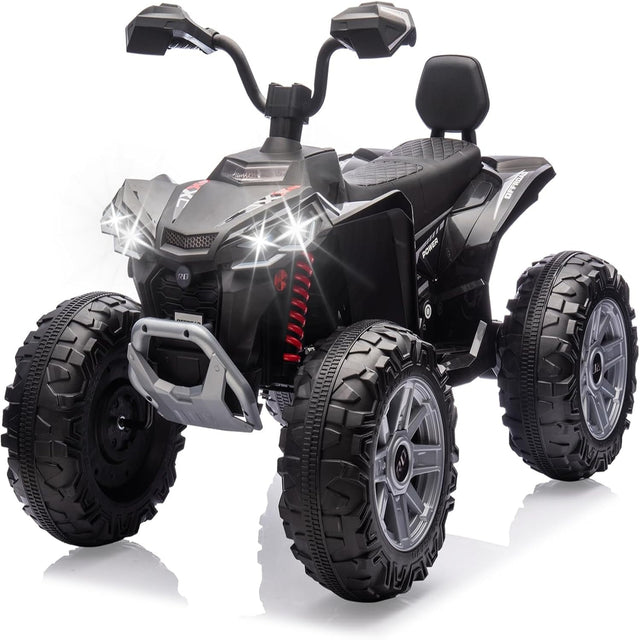 24V Kids Electric ATV Quad, 2 Seats, Ages 3+