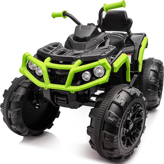 24V Kids ATV 4 Wheeler, Electric ATV Four Wheeler for Big Kids 3-8
