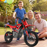 Electric Dirt Bike 3840W 48V for Adults Red