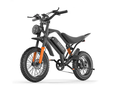 GT50 Electric Dirt Bike, 48V 28MPH Off-Road Ride