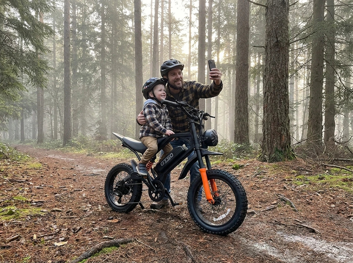 Kids ride. Parents smile.