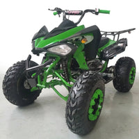 Adult Size ATV with Standard Manual Clutch and Big Tires with Reverse — Studio Shot