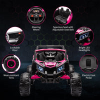 24V Ride on UTV Car, Battery Powered Electric Vehicles, Kids UTV
