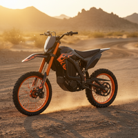 RM7 Electric Dirt Bike for Teens & Adults, 48V 22.5Ah, 37MPH & 45-Mile Electric Motorcycle, 2200W Ebike, 14"/12" Off-Road Tire E-Bike, Dual Hydraulic Brakes, Full Suspension, Fit Age 13+ — product view 3